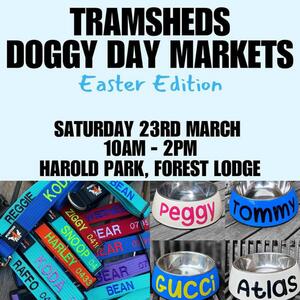 This Saturday 23rd March! We will be there embroidering collars on the day! #sydneylocal #innerwest #innerwestdogs #tramshedsharoldpark #porters4pets #personalisedcollar