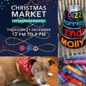 This Thursday 21st Dec we’ll be at Paddington Christmas Market 12-9pm Embroidering collars on the spot 🎄 #embroideredcollarsbyporters4pets @paddingtonmarkets @porters4pets #porters4pets #sydneylocal