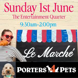 Le Woof! 🐾🇫🇷
Custom embroidered collars, made live at Le Marché!
🧵 Built to last:
✔️ Durable spun polyester (won’t rot)
✔️ Rust-proof stainless steel D-rings
✔️ Trusted, high-quality clips
Stylish, strong & très chic – only from Porters 4 Pets!
#LeWoof #LeMarche #DurableCollars #Porters4Pets #paristosydney